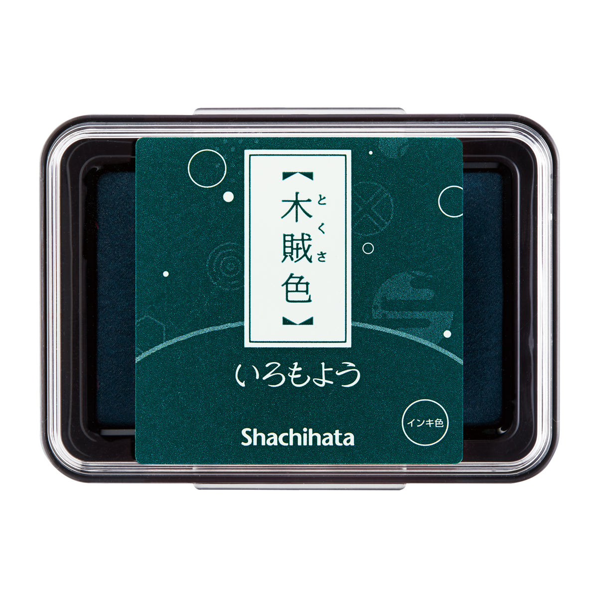 Shachihata Iromoyo Ink Pad - Dark Green