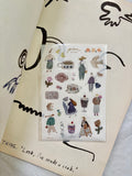 Pion - Artsy Washi Sticker Sheet