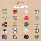Pion - Coaster Washi Tape (Kiss-Cut)
