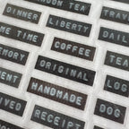 Liberty.hk - Typed Labels Transfer Sticker