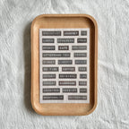 Liberty.hk - Typed Labels Transfer Sticker