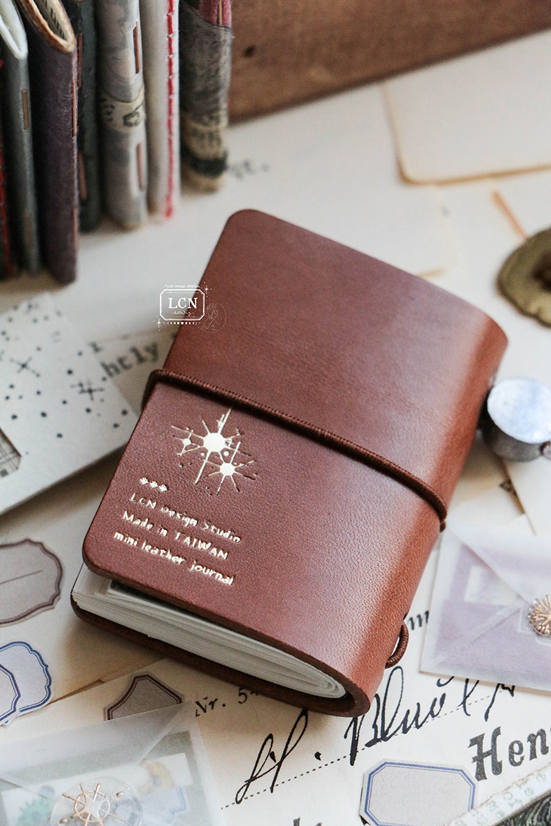LCN - Mini Tote Stationery Set - Brown Cover