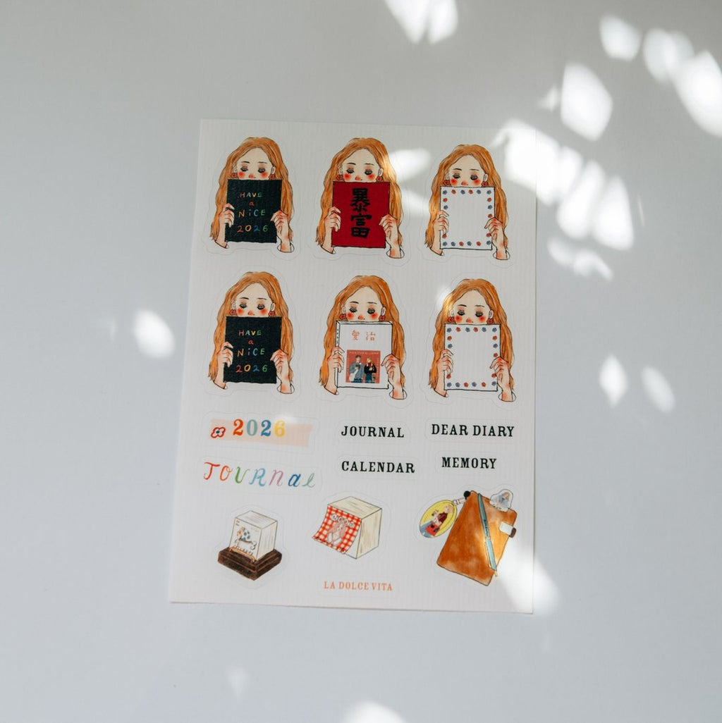 La Dolce Vita - Calendar Sticker Set