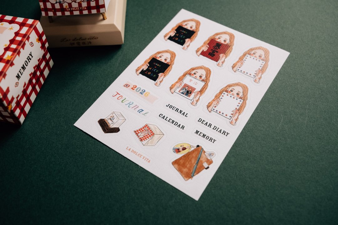 La Dolce Vita - Calendar Sticker Set