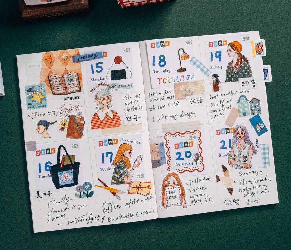 La Dolce Vita - Calendar Sticker Set