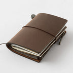 Traveler's Notebook Card Size 20th Anniversary Set - Brown