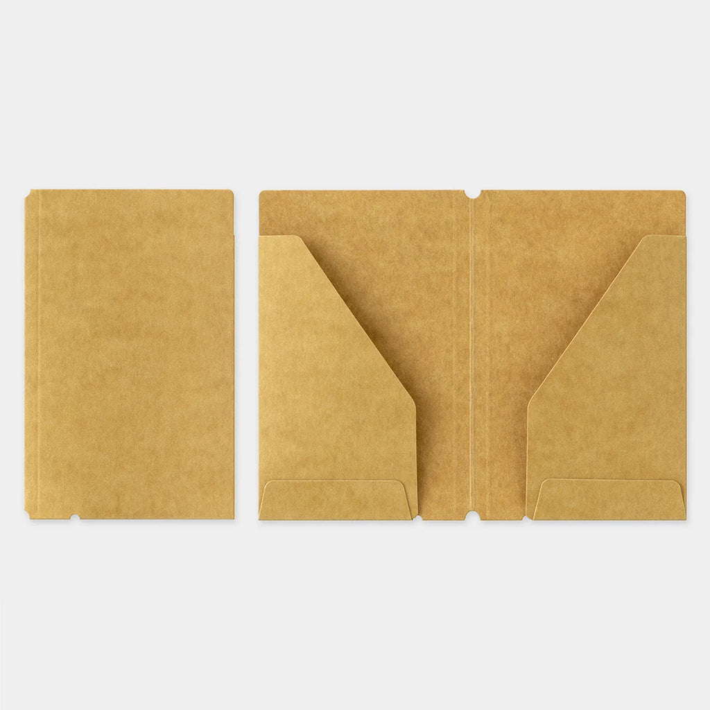 Traveler's Notebook Card Size 20th Anniversary Set - Brown