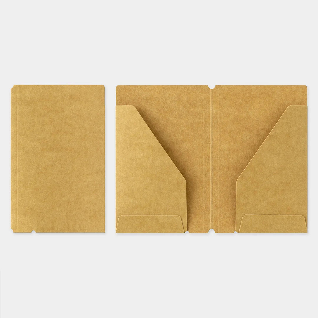 Traveler's Notebook Card Size 20th Anniversary Set - Brown
