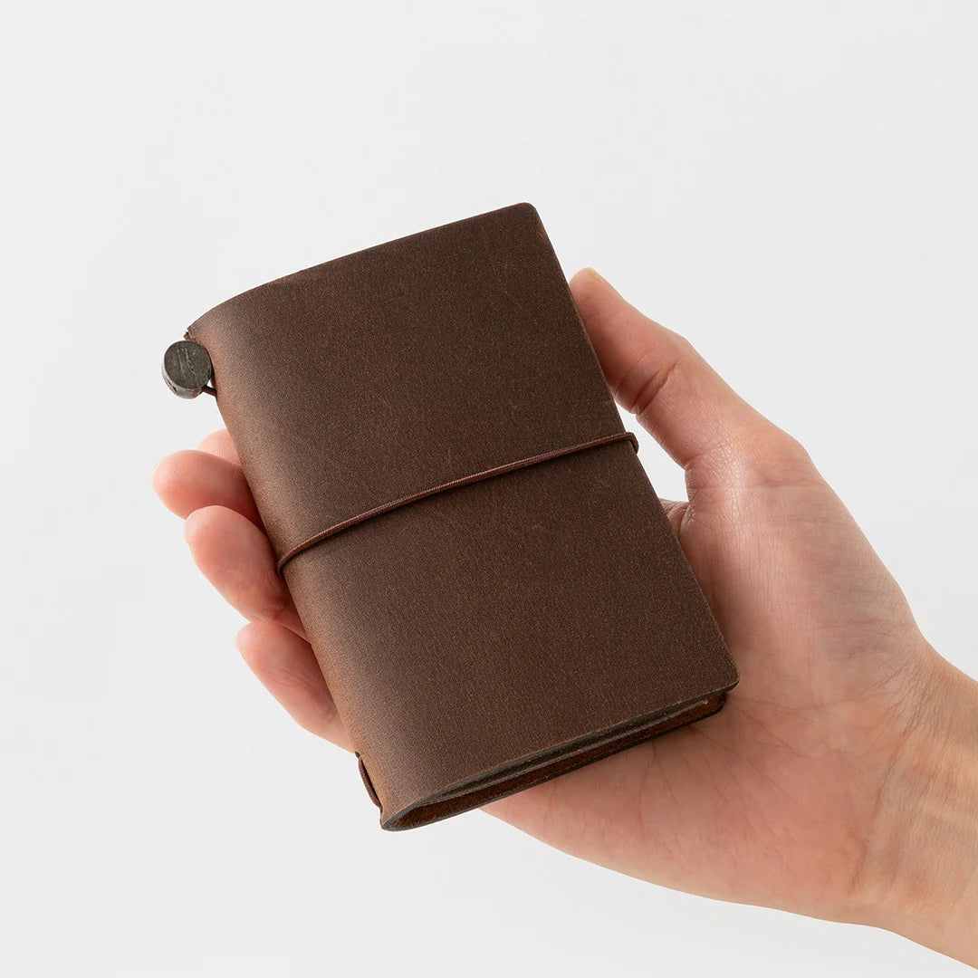 Traveler's Notebook Card Size 20th Anniversary Set - Brown
