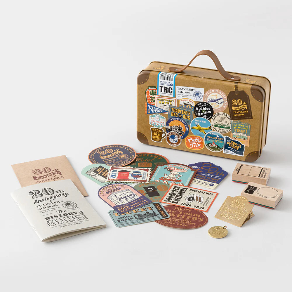Traveler's Notebook 20th Anniversary Customization Set