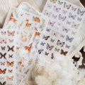 Loi Design - Deer & Butterfly Transfer Sticker