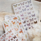 Loi Design - Deer & Butterfly Transfer Sticker