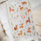 Loi Design - Deer & Butterfly Transfer Sticker