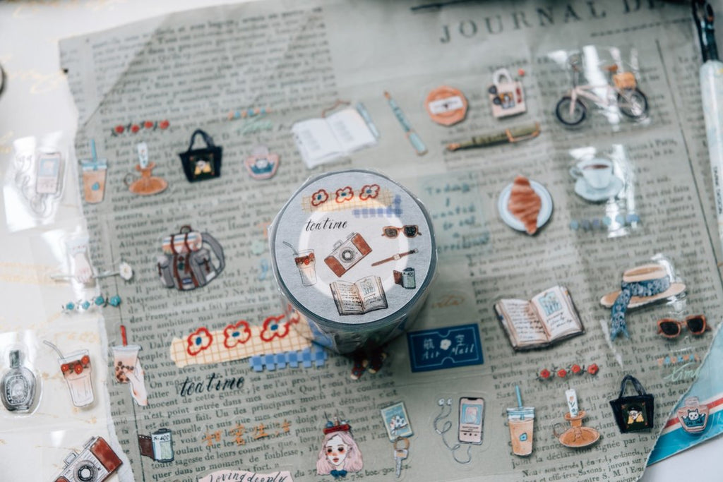 La Dolce Vita - Tea Time Die-Cut PET Tape