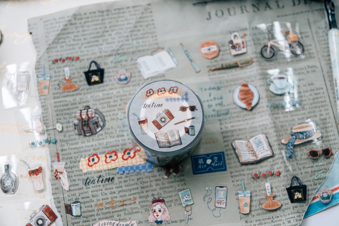 La Dolce Vita - Tea Time Die-Cut PET Tape