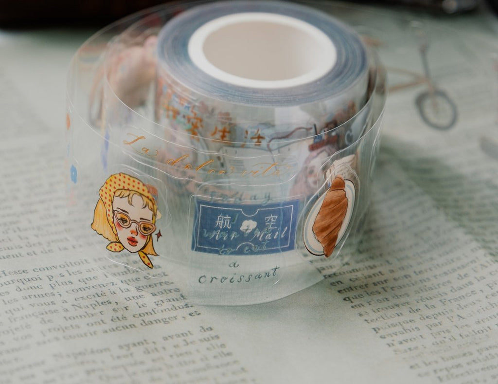 La Dolce Vita - Tea Time Die-Cut PET Tape