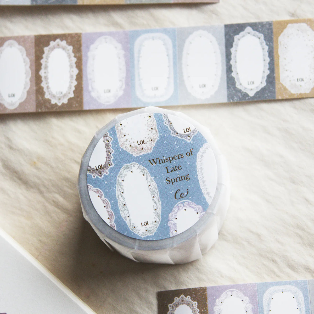 Loi Design - Whispers of Late Spring Foil Label Sticker Tape