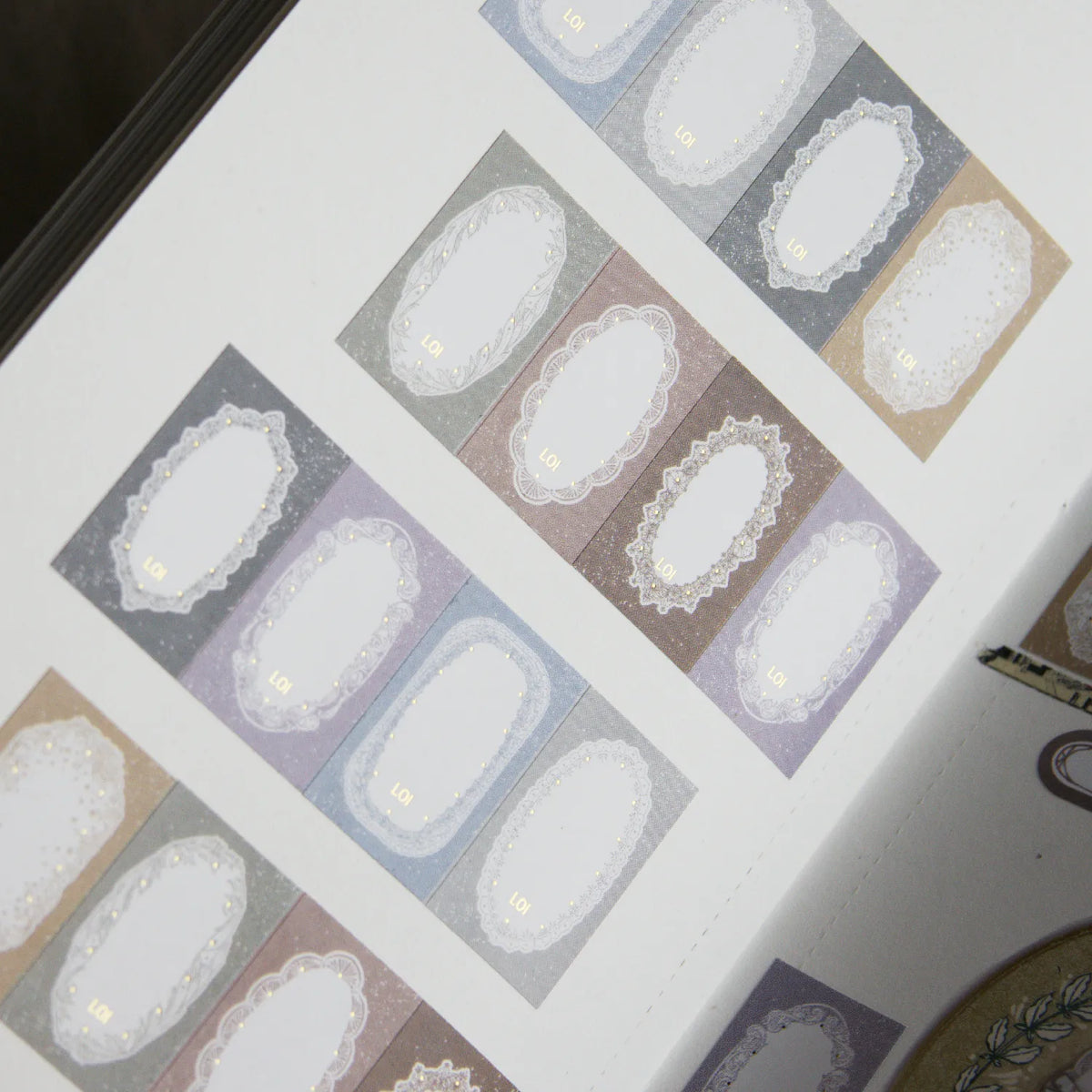 Loi Design - Whispers of Late Spring Foil Label Sticker Tape