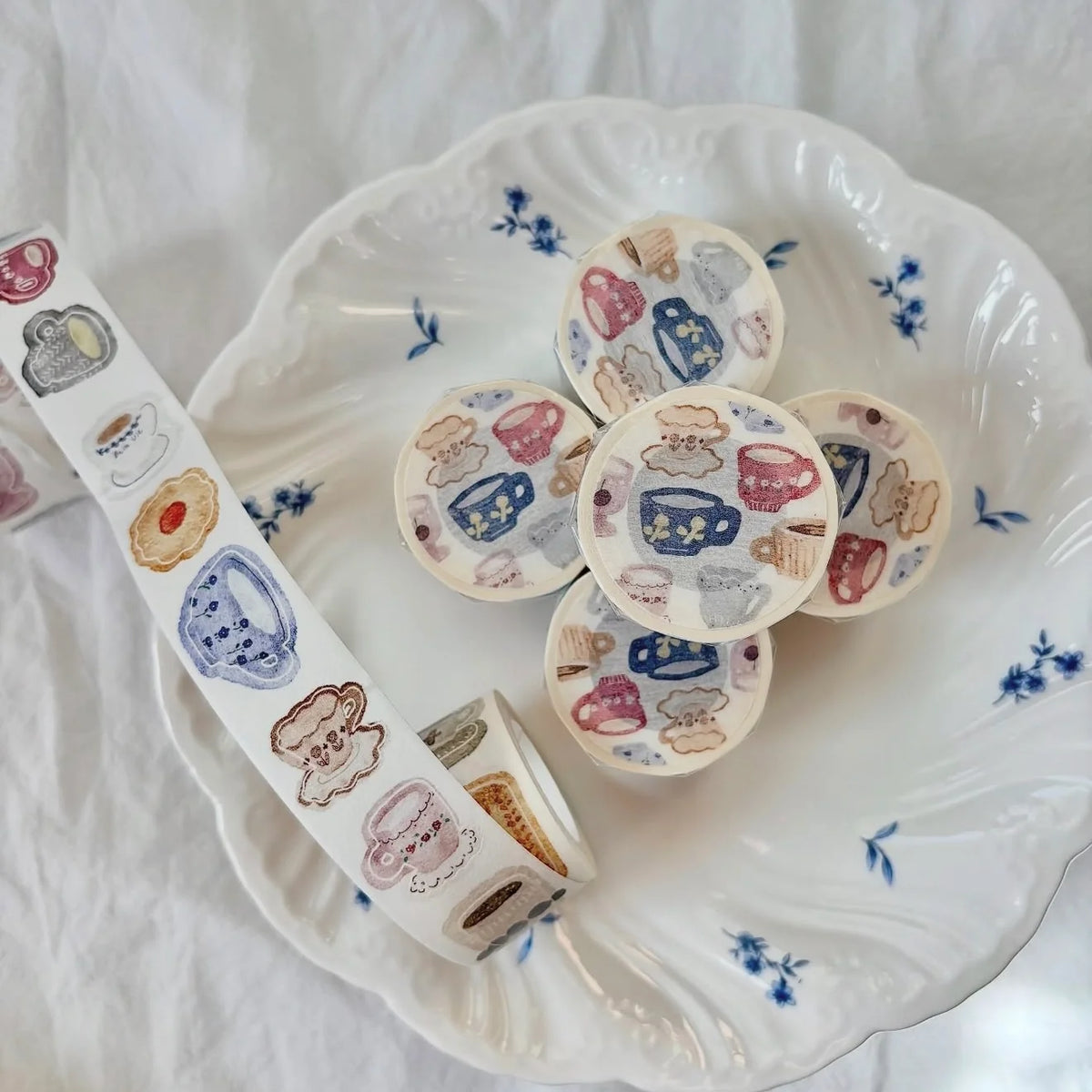 Pion - Afternoon Tea Washi Tape (Kiss-Cut)