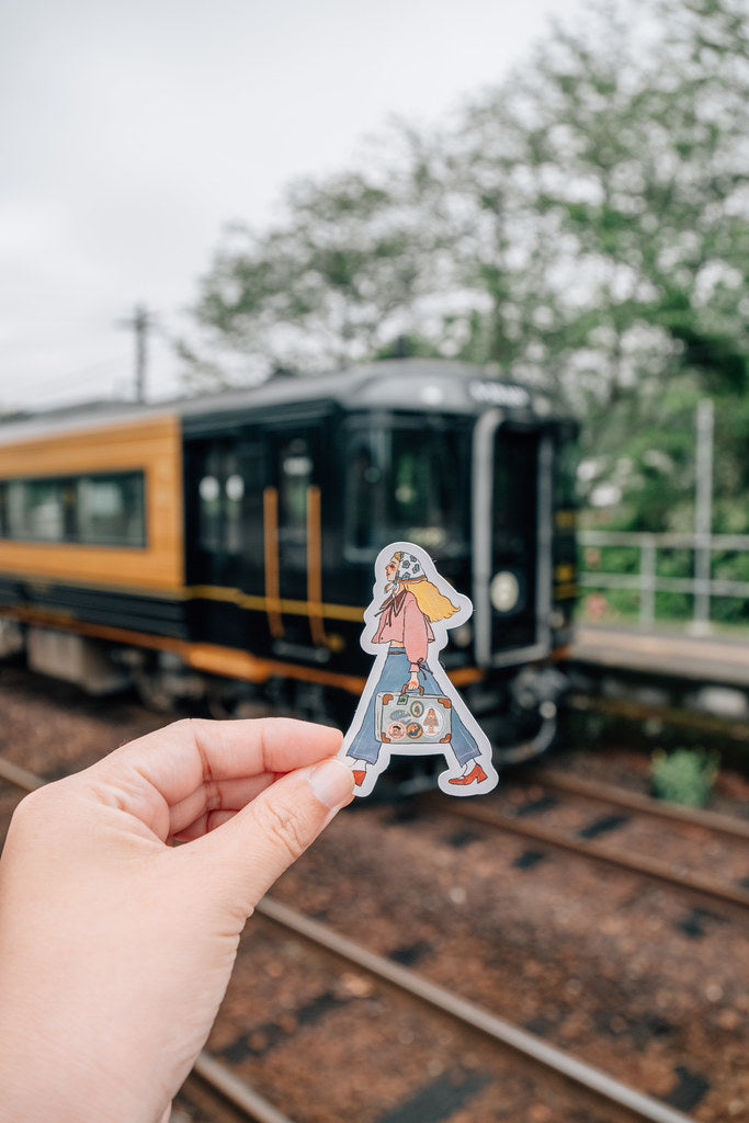 La Dolce Vita - We Move Forward Happily Tin Box Sticker Set