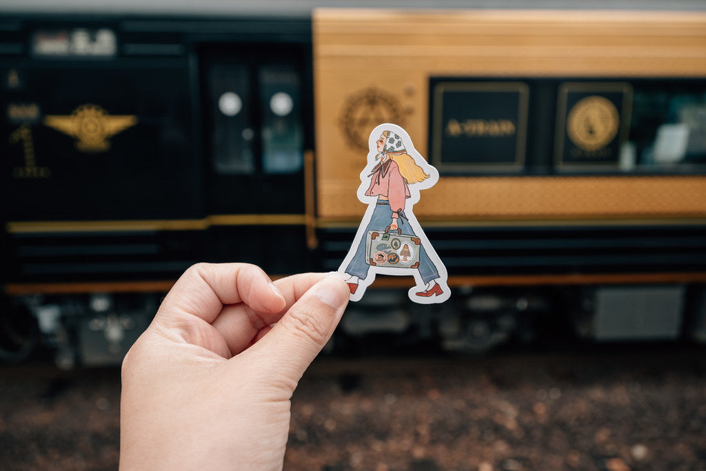 La Dolce Vita - We Move Forward Happily Tin Box Sticker Set