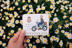 La Dolce Vita - We Move Forward Happily Tin Box Sticker Set