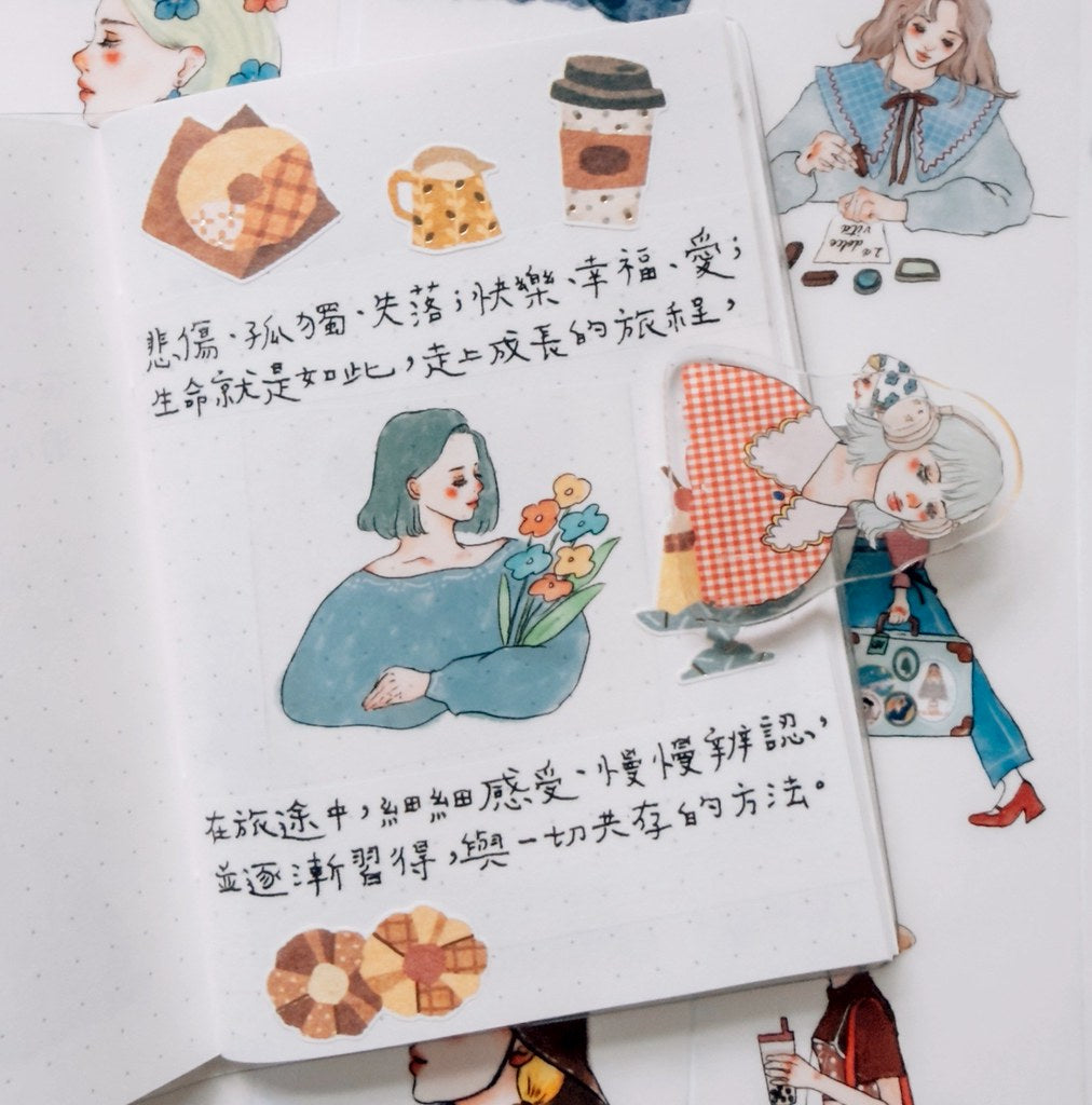 La Dolce Vita - Elegant Travel Washi Tape