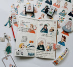 La Dolce Vita - Elegant Travel Washi Tape