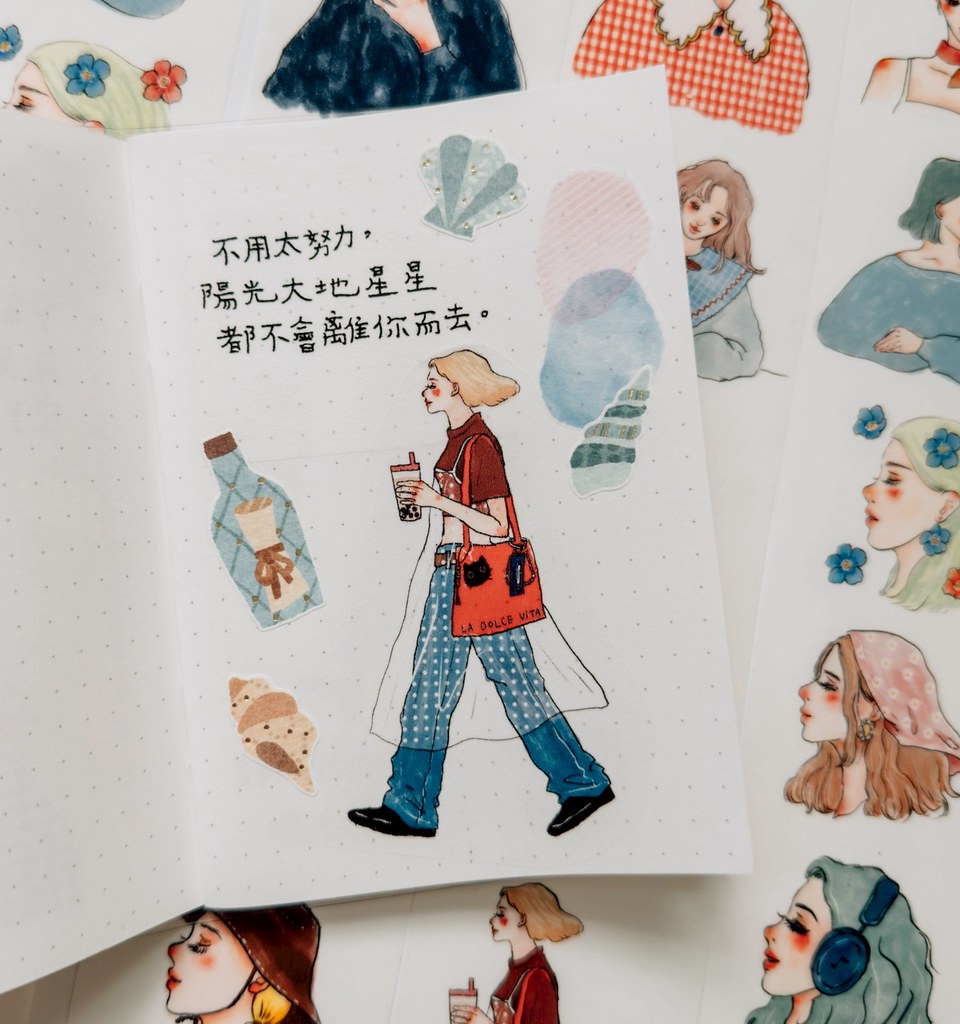La Dolce Vita - Elegant Travel Washi Tape
