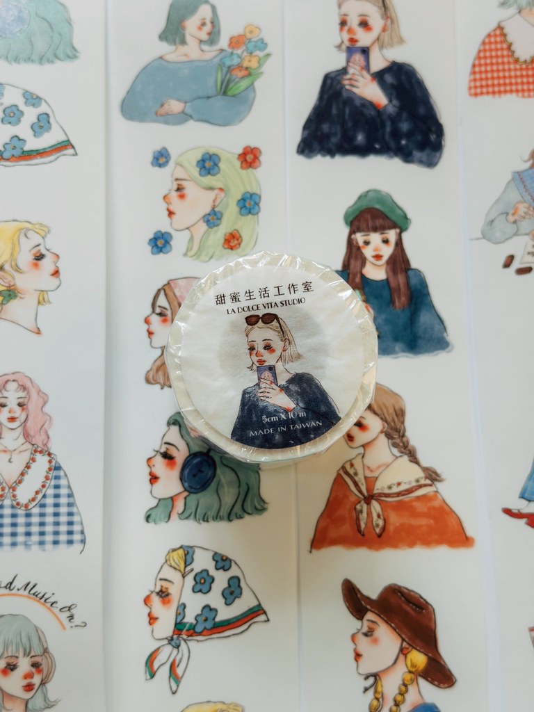 La Dolce Vita - Elegant Travel Washi Tape