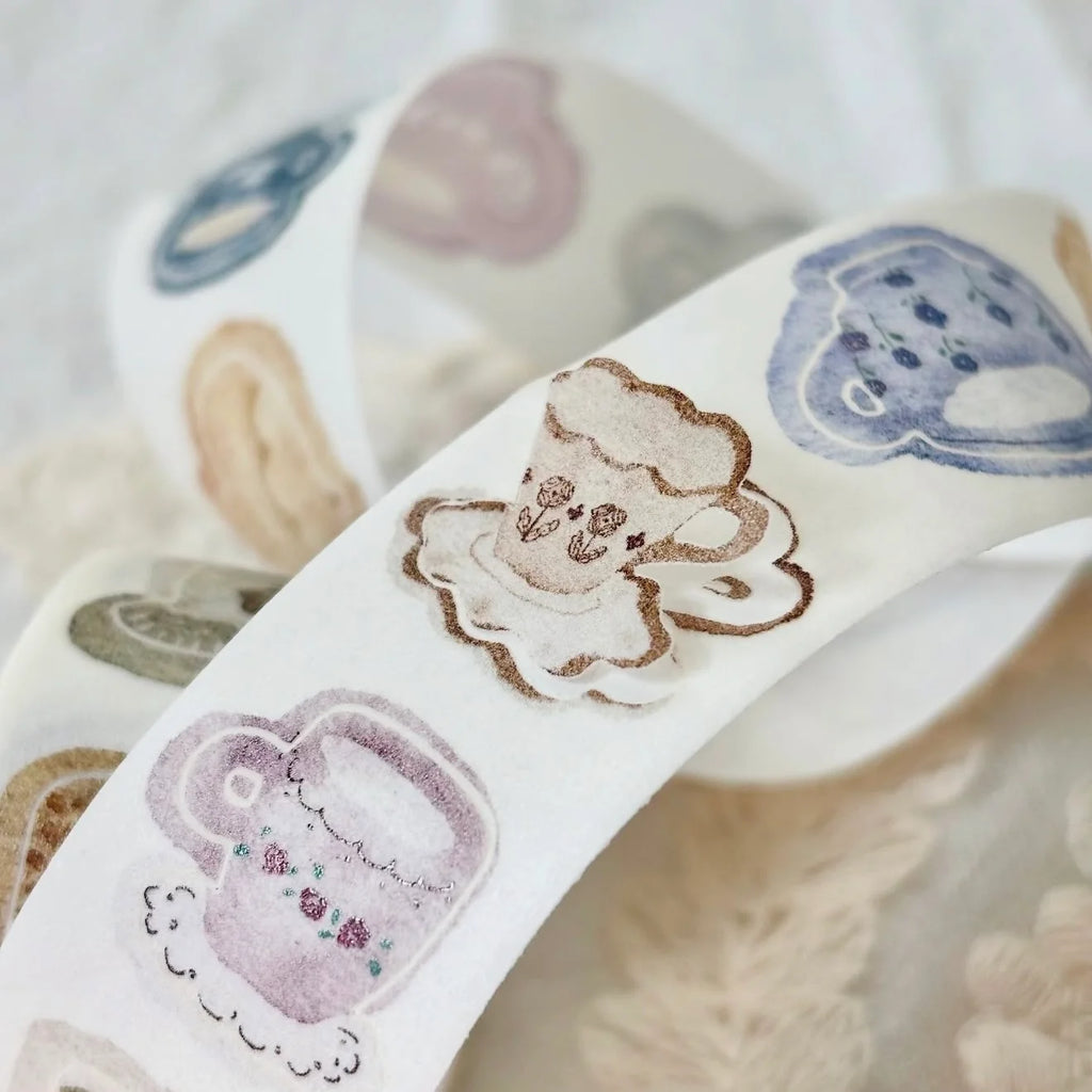 Pion - Afternoon Tea Washi Tape (Kiss-Cut)