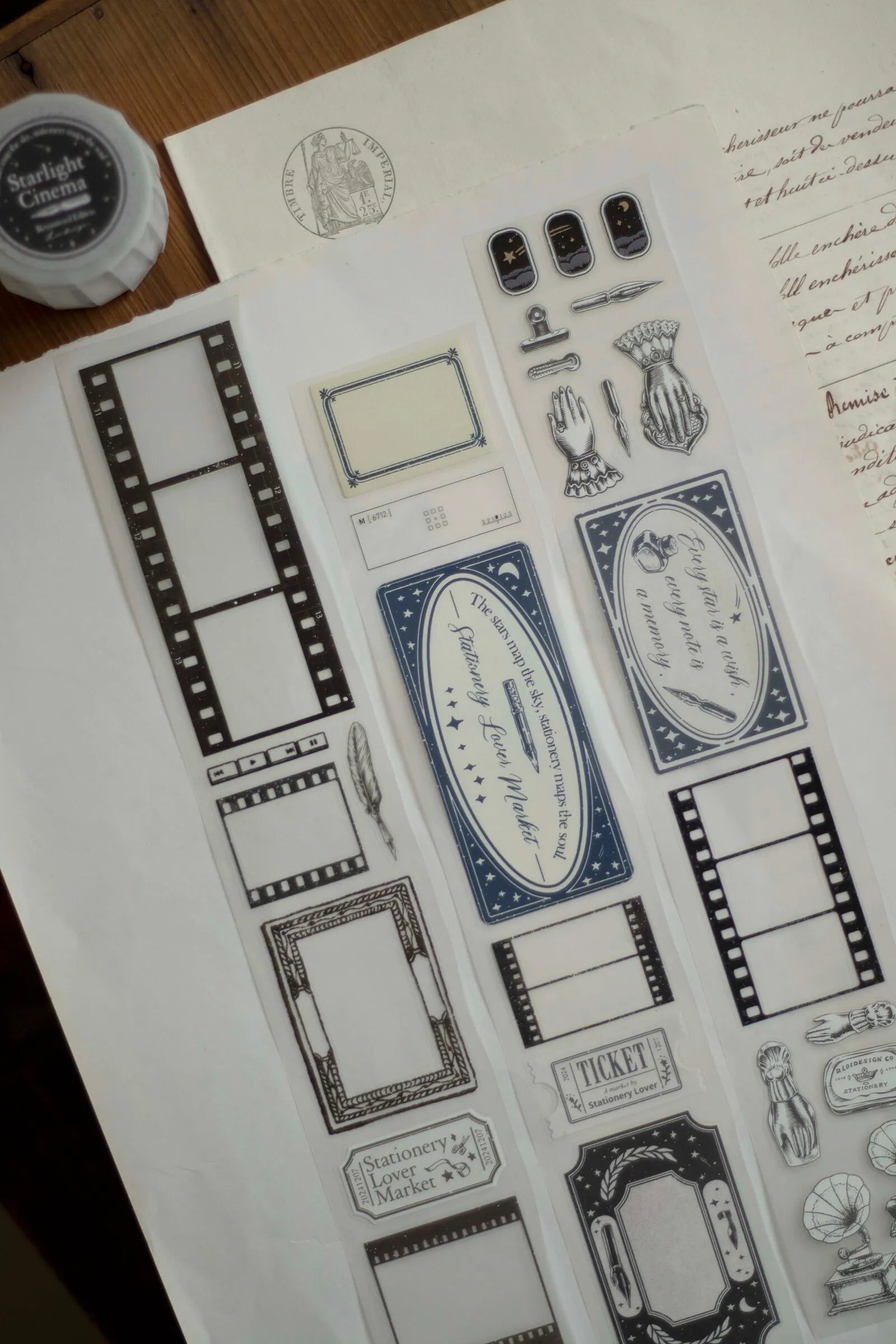 Loi Design - Starlight Cinema Remastered Edition Die-Cut Matte PET Tape