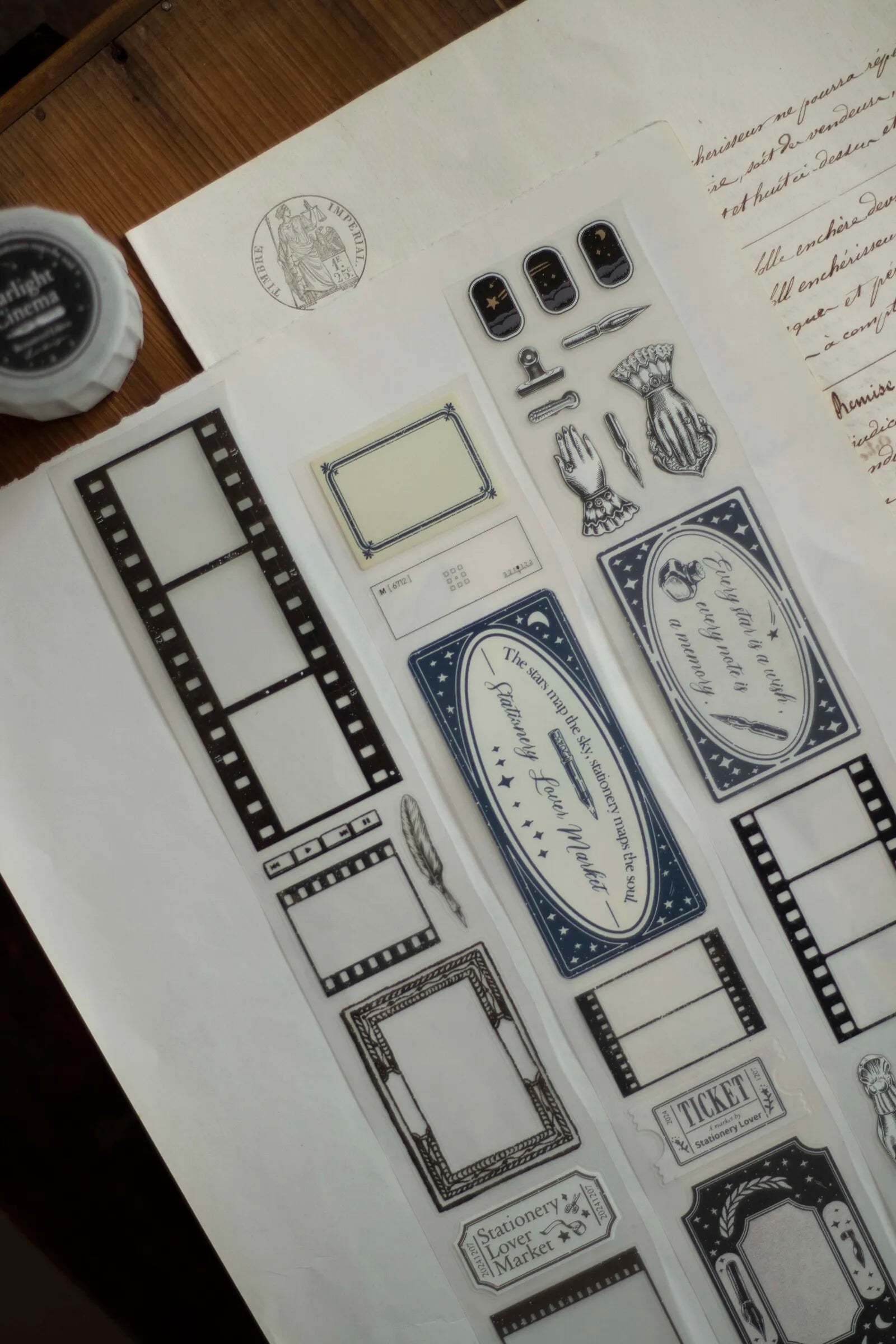 Loi Design - Starlight Cinema Remastered Edition Die-Cut Matte PET Tape