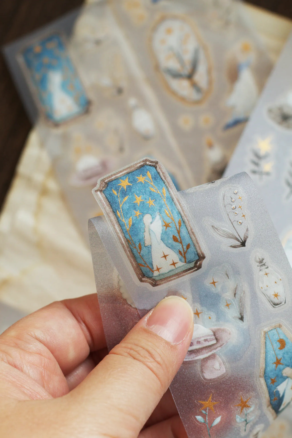 Loi Design - Forest Witch Gathering Light Die-Cut Starry Foil PET Tape