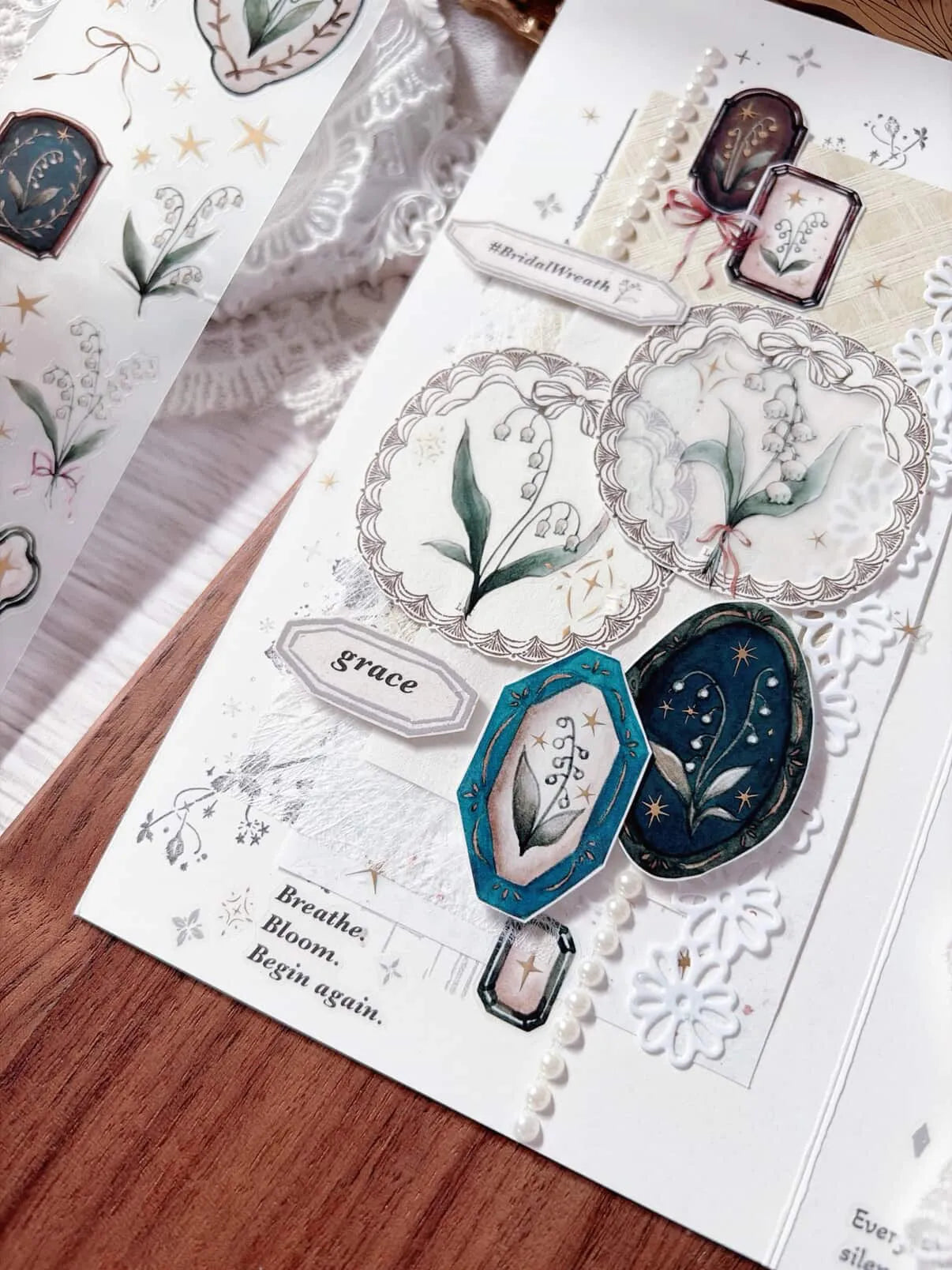 Loi Design - Collecting Lily of the Valley Diecut Matte PET