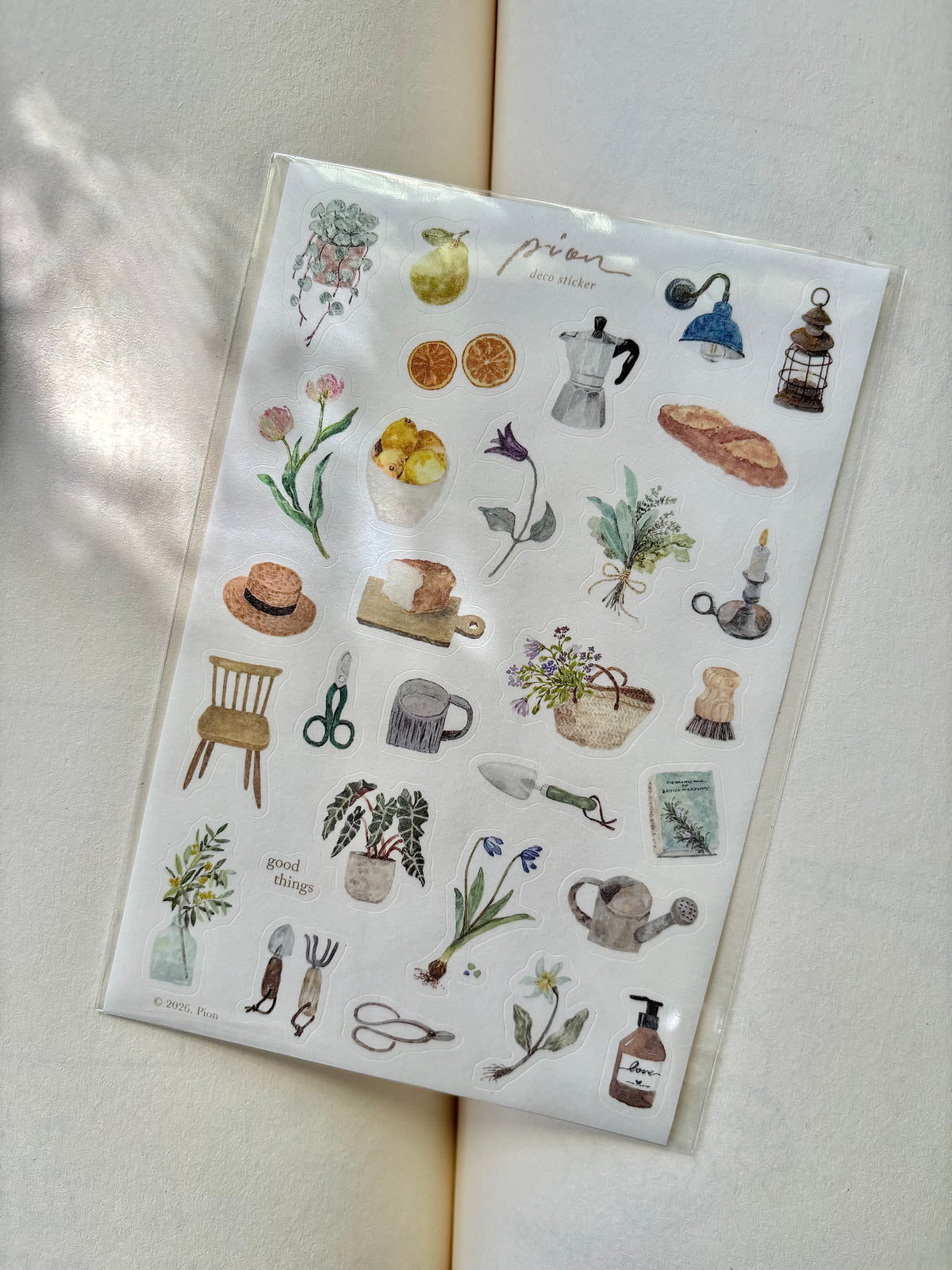 Pion - Little Things Washi Sticker Sheet