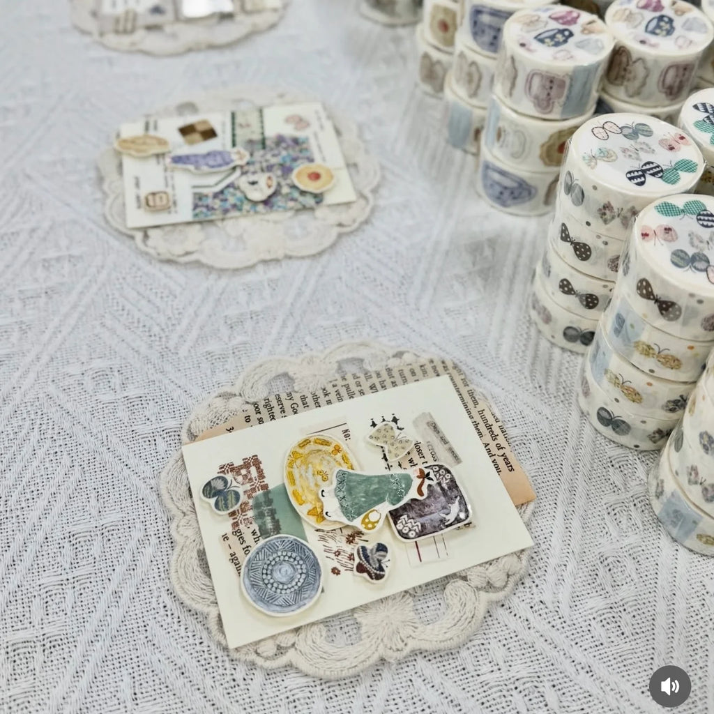 Pion - Afternoon Tea Washi Tape (Kiss-Cut)