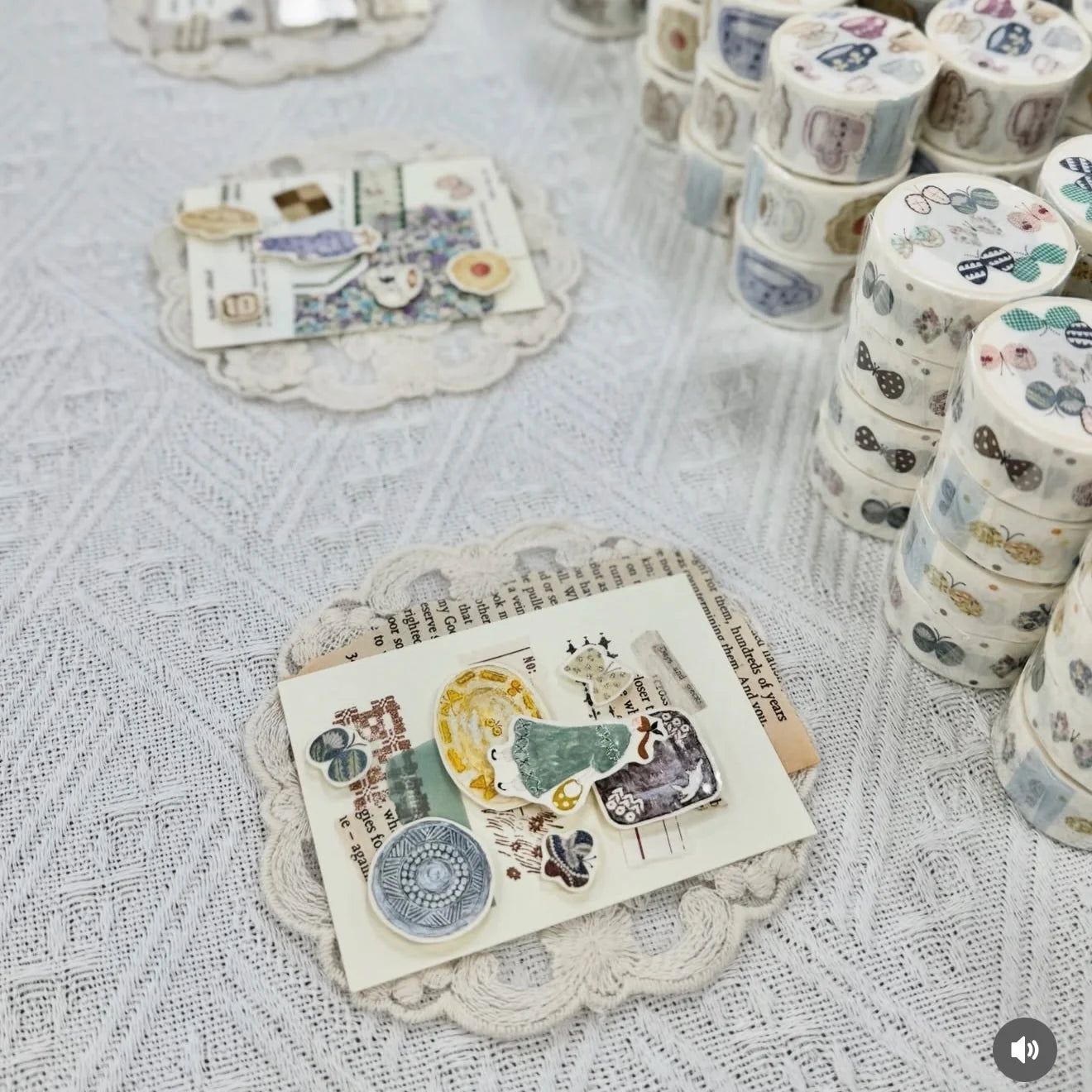Pion - Afternoon Tea Washi Tape (Kiss-Cut)