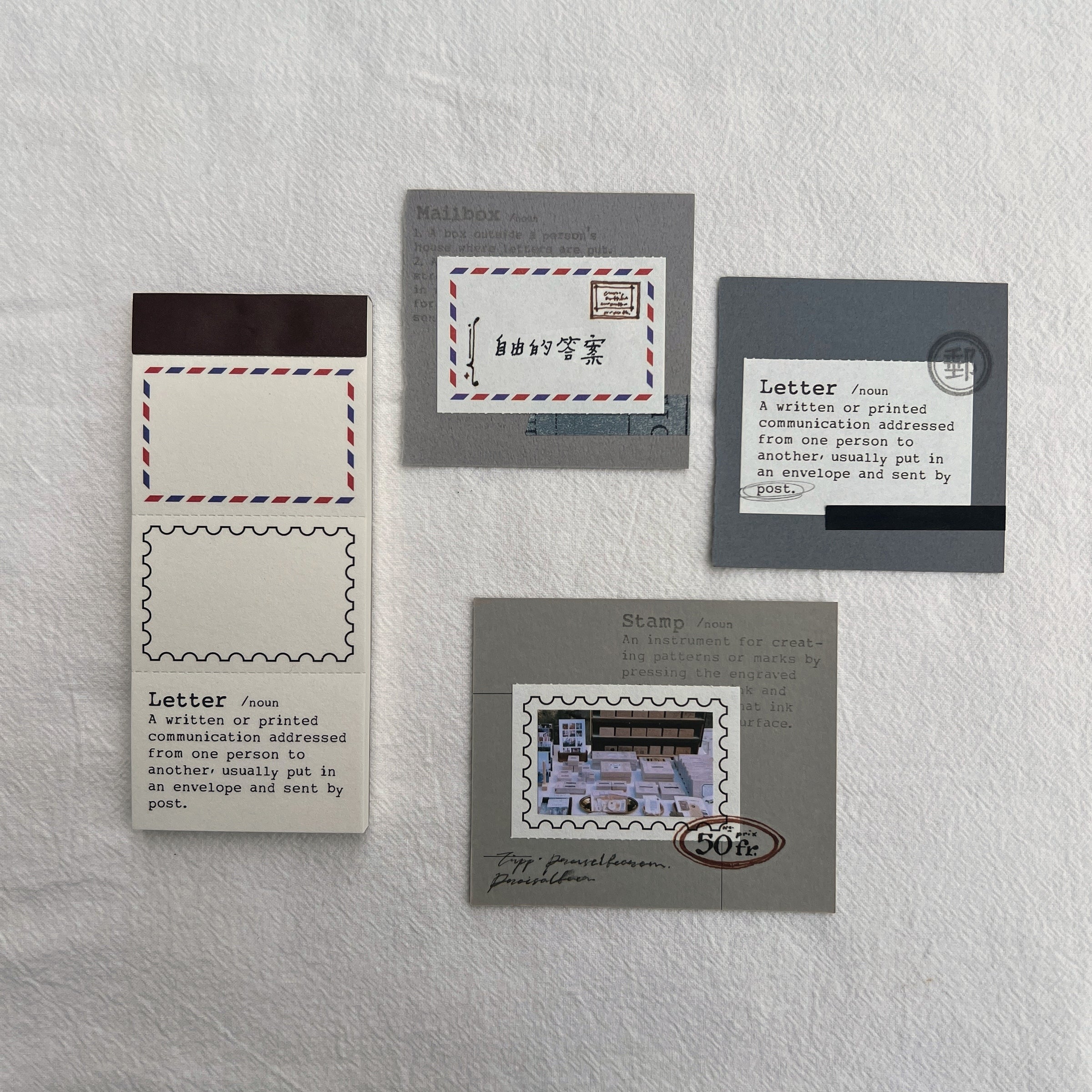 Liberty.hk - Letter Moments Memo Pad