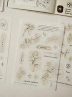 Loi Design - Bridal Wreath Transfer Sticker