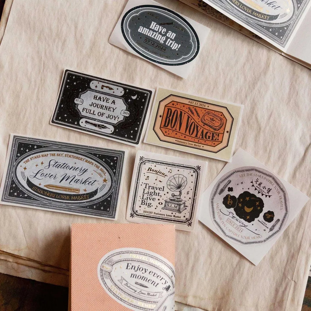 Loi Design - Stars, Stationery & Travel Stickers