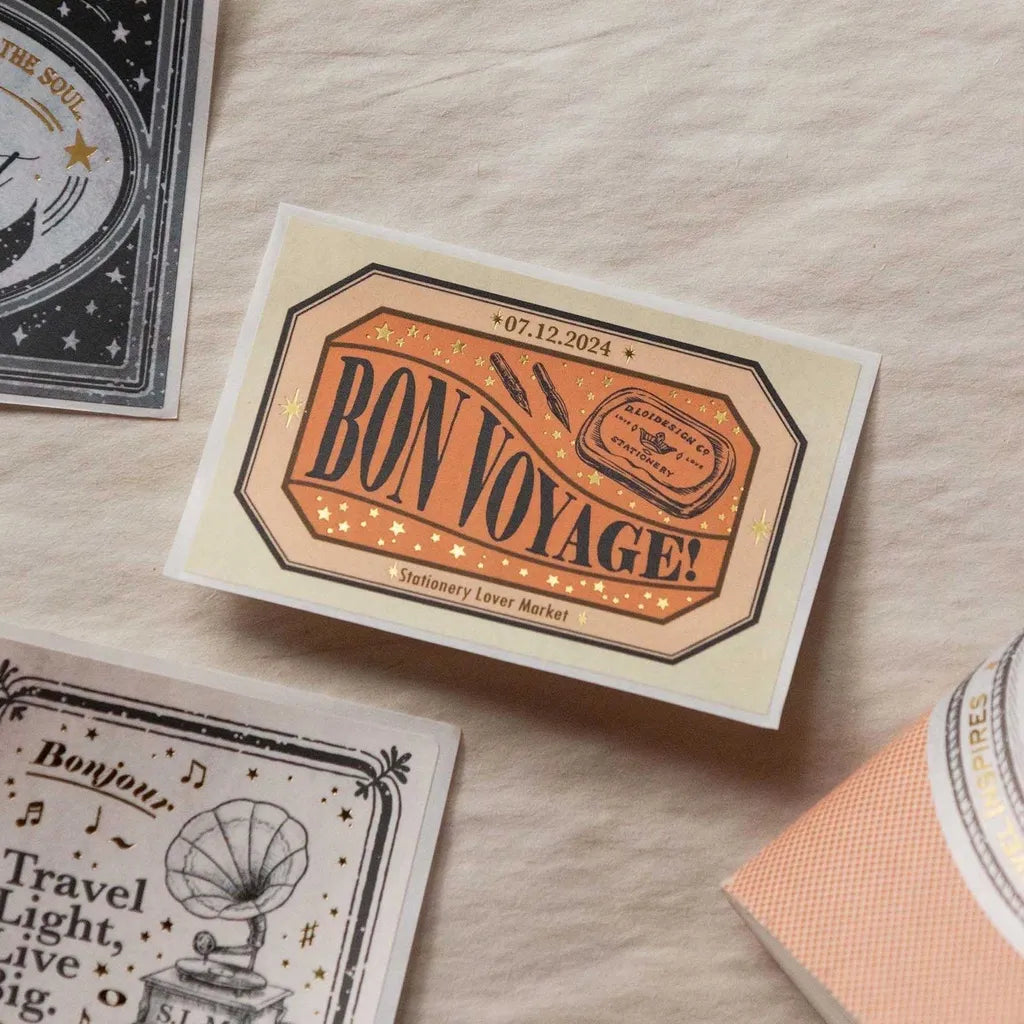 Loi Design - Stars, Stationery & Travel Stickers
