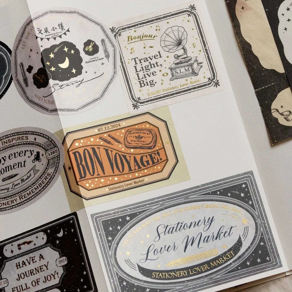 Loi Design - Stars, Stationery & Travel Stickers