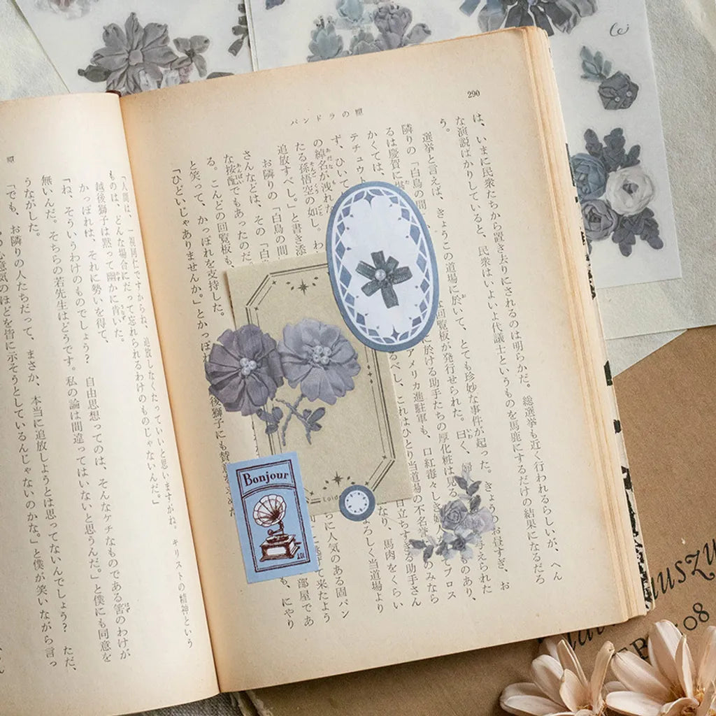 Loi Design - Embroidery Ribbon Transfer Sticker