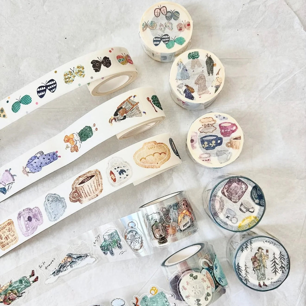 Pion - Afternoon Tea Washi Tape (Kiss-Cut)