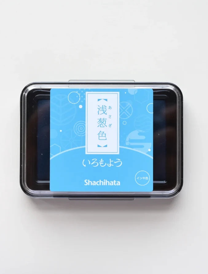 Shachihata Iromoyo Ink Pad - Turquoise