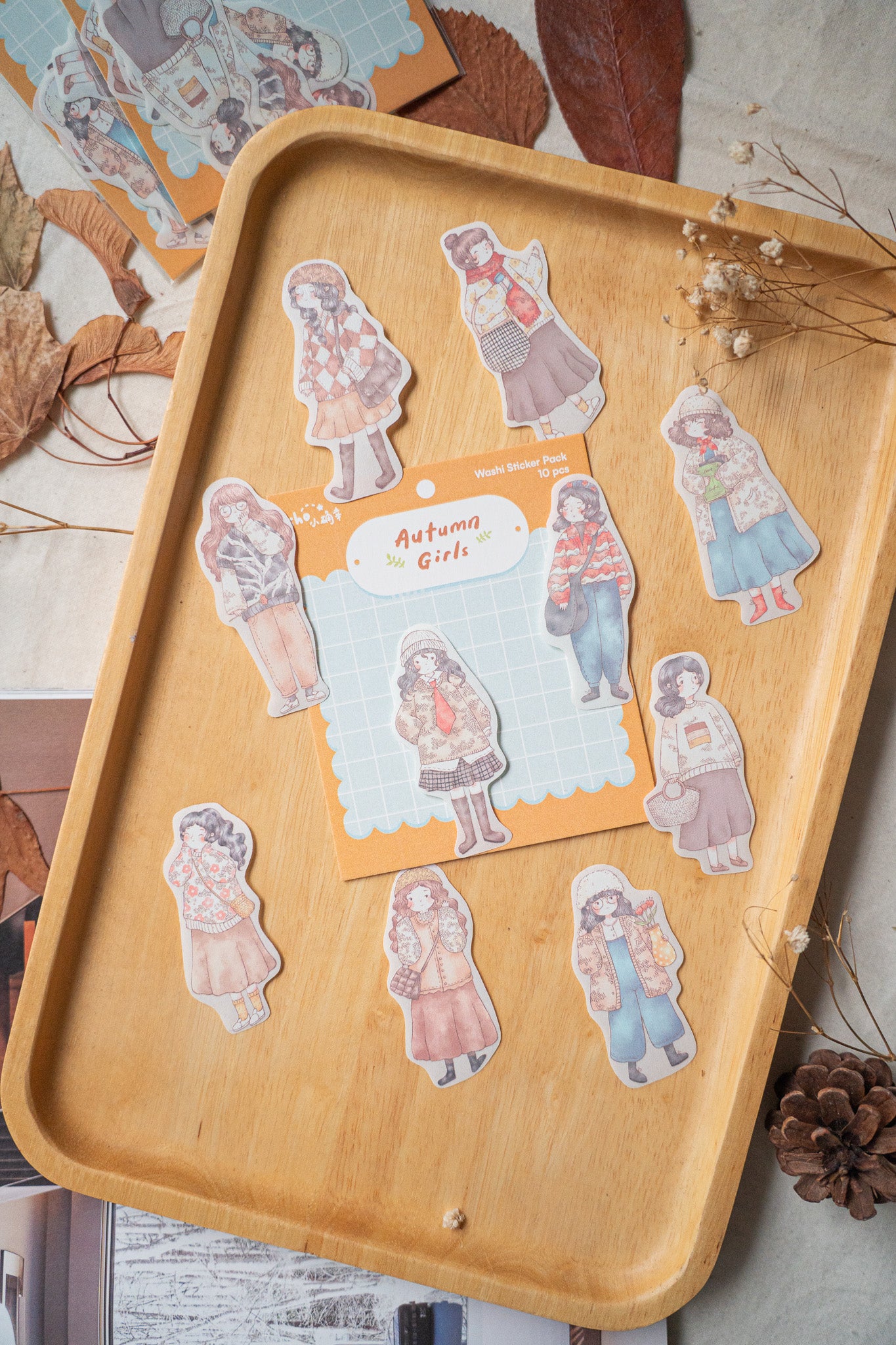Sho Little Happiness - Autumn Girls Sticker Pack