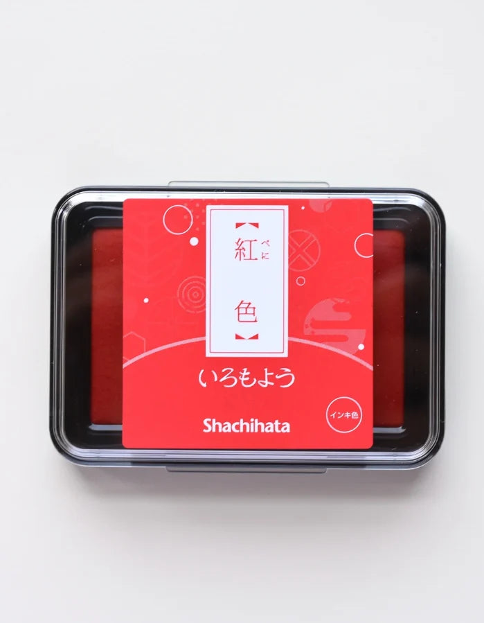 Shachihata Iromoyo Ink Pad - Red