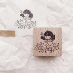 msbulat - Blossom Your Own Way Rubber Stamp