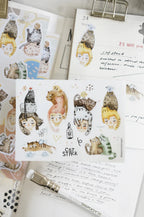 Black Milk Project - Cat Stack Paper Sticker